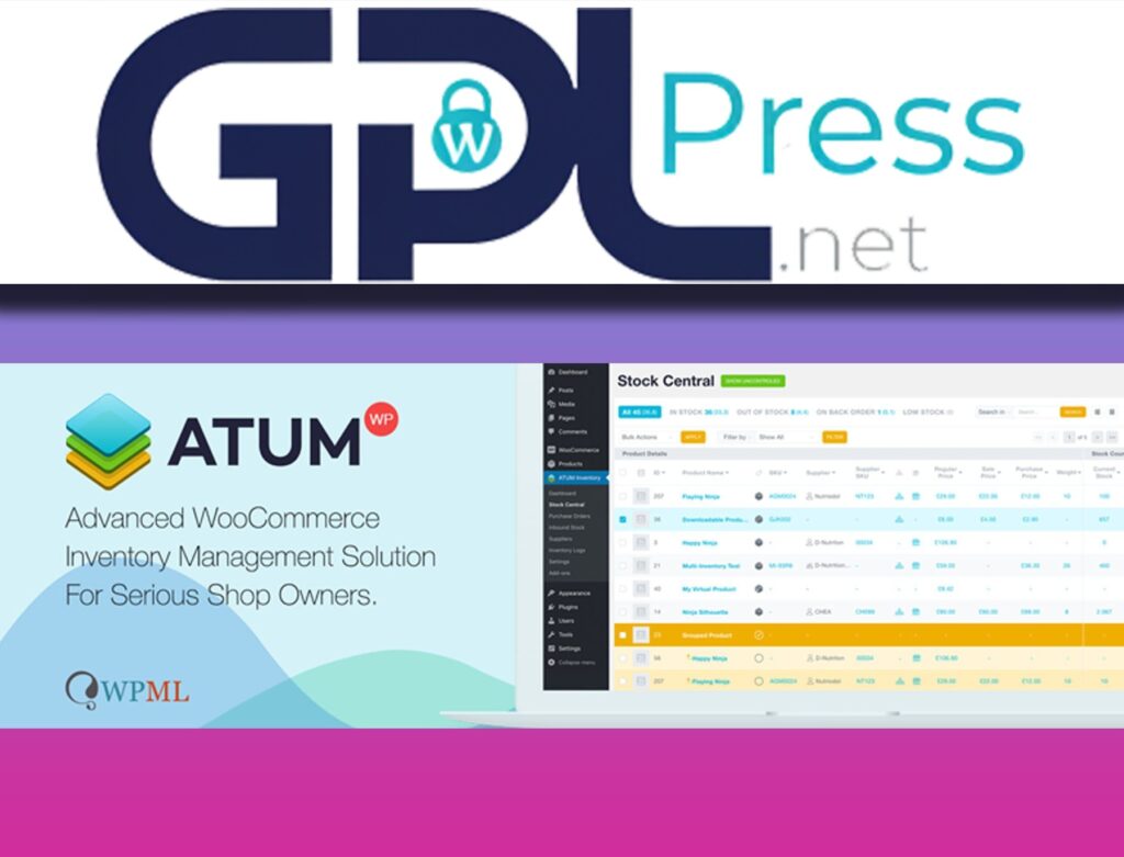 Atum Product Levels - Advanced BOM & Inventory Management