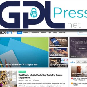 BlogSite Pro - High-Performance Content & Ads Management Theme