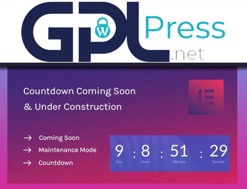 Coming Soon Widget for Elementor - High-Conversion Pre-Launch Pages