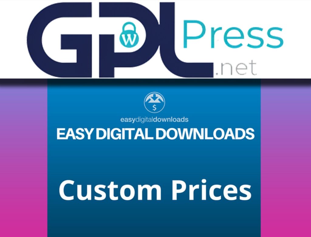 Easy Digital Downloads Custom Prices - Pay What You Want Solution