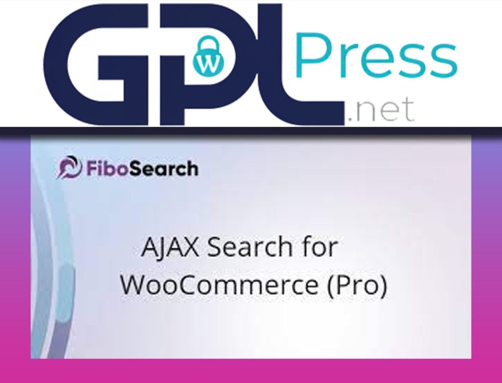 FiboSearch – AJAX Search for WooCommerce (Premium) - Smart Search