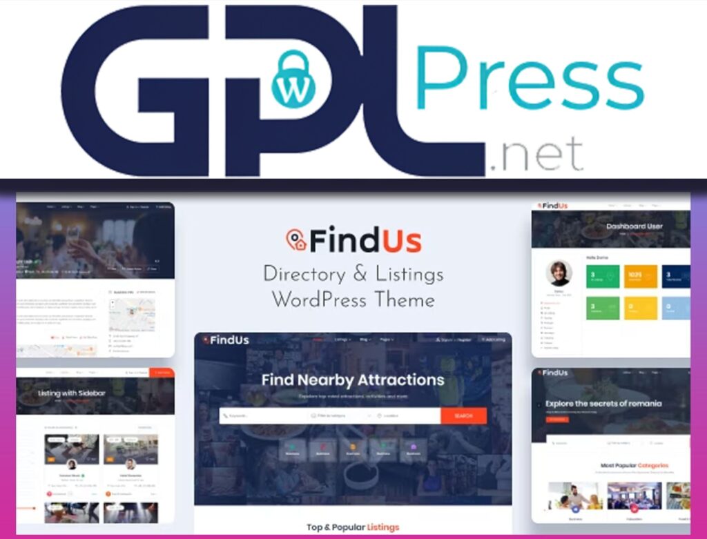 Findus - Directory Listing WordPress Theme - Build Your Directory