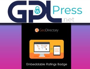 GeoDirectory Embeddable Ratings Badge – Trust & Social Proof Tool