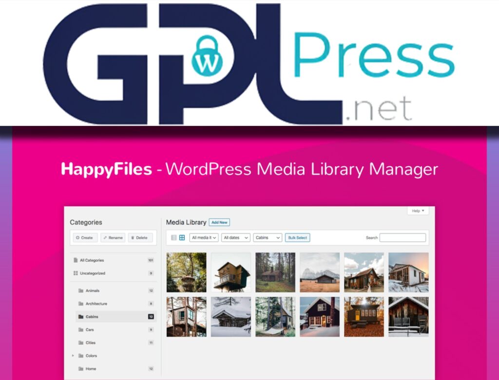 HappyFiles Pro – Organize your WordPress Media Files - Pro Folders