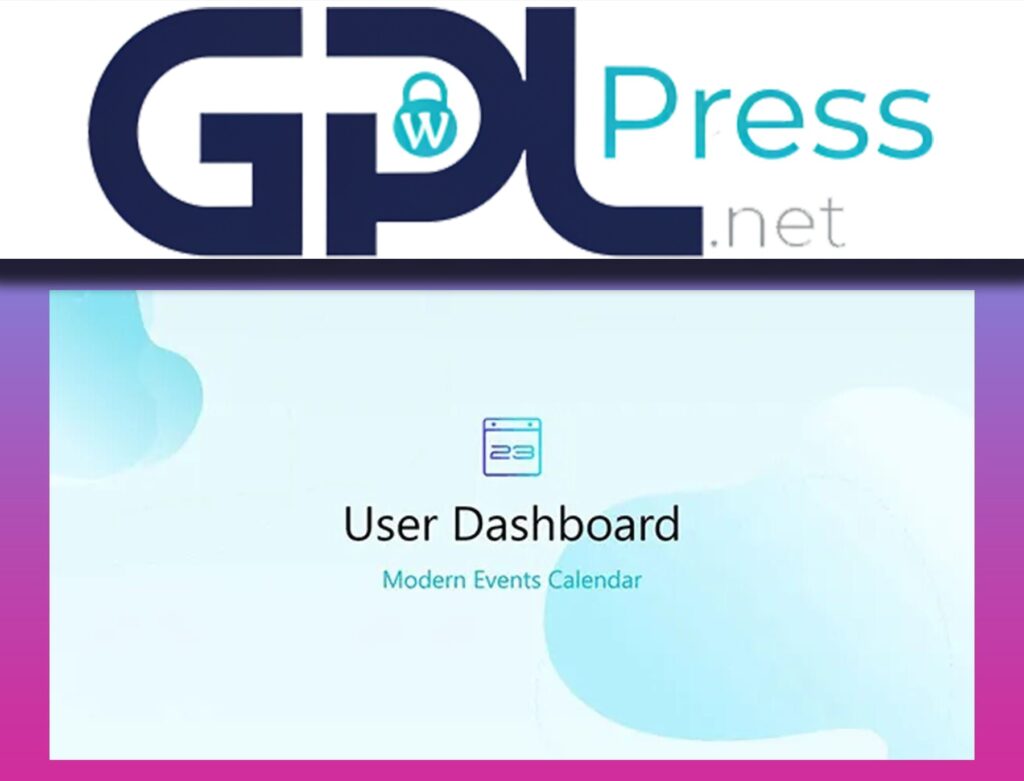 MEC – User Dashboard Addon - Enhanced Event Management Experience