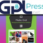 Media Grid WordPress Responsive Portfolio - Modern Visual Showcase