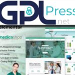 MedicaShop – Pharmacy and Medical Store Elementor Template Kit - Pro Kit