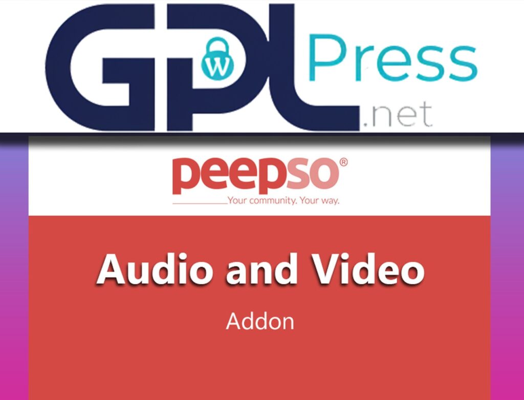 PeepSo Audio and Video - Boost Community Engagement