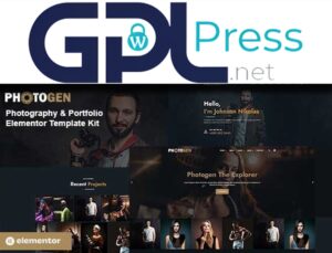 Photogen – Photography and Portfolio Elementor Template Kit – Pro Kit