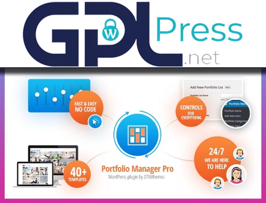 Portfolio Manager Pro – WordPress Responsive Portfolio & Gallery