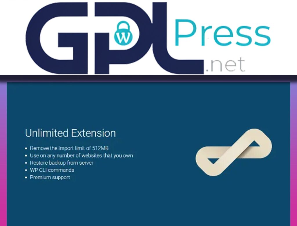 ServMask – All-in-One WP Migration Unlimited Extension - No Limits