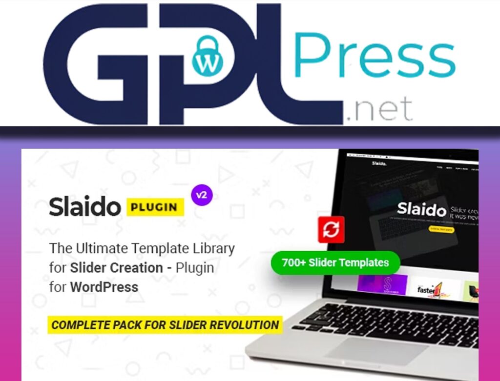 Slaido Template Pack for Slider Revolution WordPress Plugin - 700+ Templates