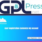 User Registration Customize My Account Addon - Pro Dashboard Builder
