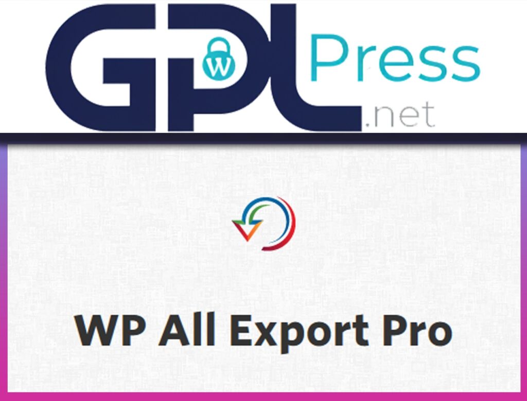 WP All Export Pro Premium - Advanced WordPress Data Export Solution