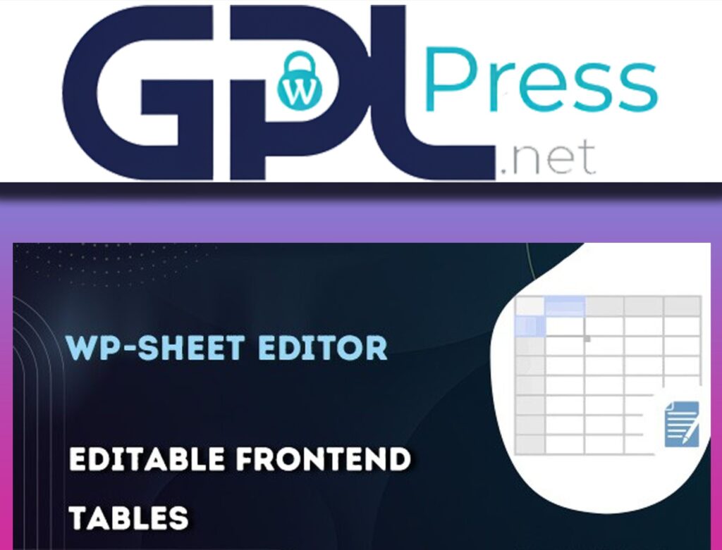 WP Sheet Editor – Editable Frontend Tables - Enterprise Solution