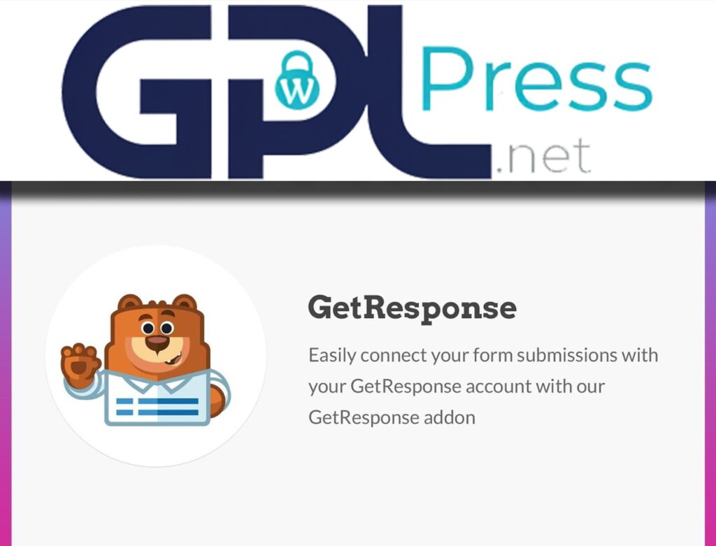 WPForms GetResponse Addon - Enterprise Email Marketing Integration