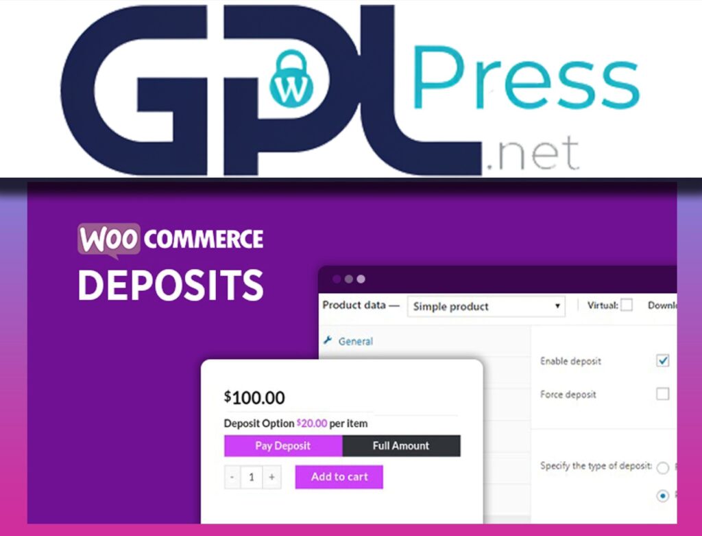 WooCommerce Deposits - Payment Plans & Flexible Partial Payments