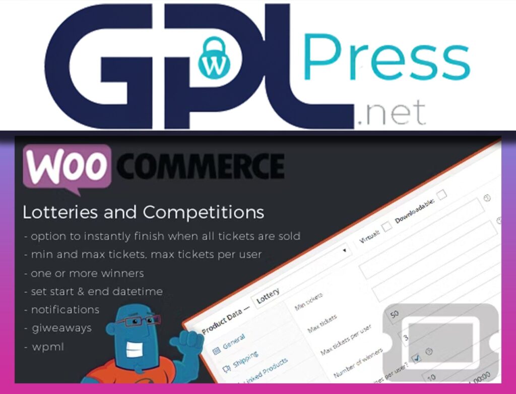 WooCommerce Lottery – WordPress Competitions and Lotteries - High ROI