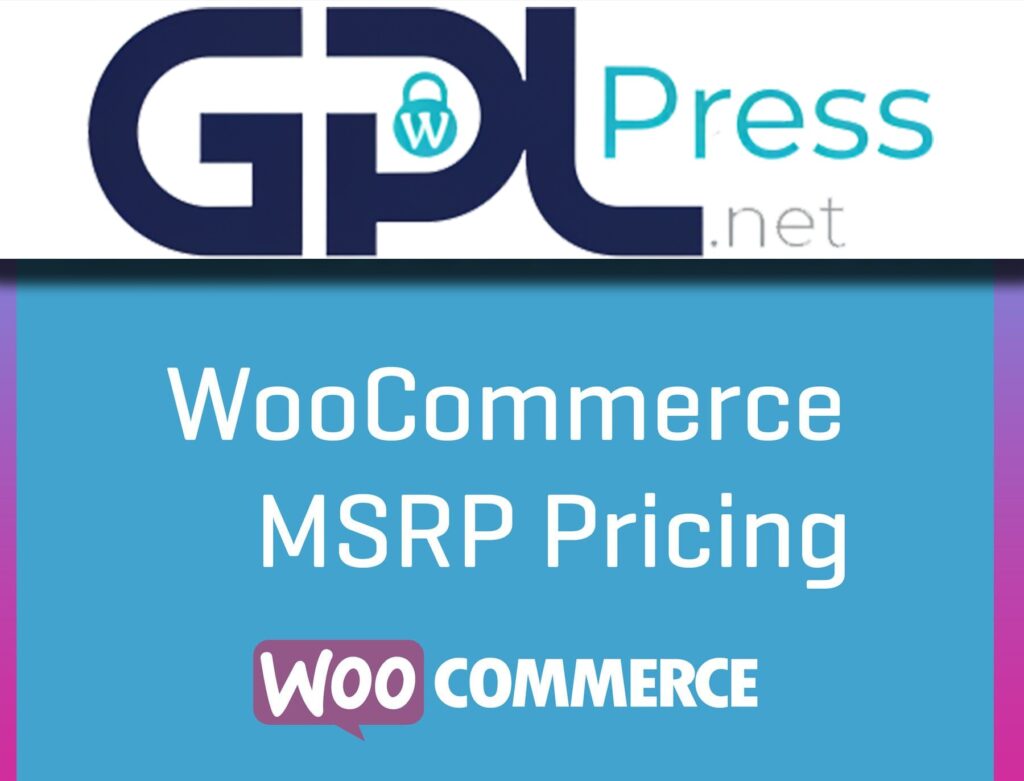 WooCommerce MSRP Pricing - Display Recommended Retail Prices