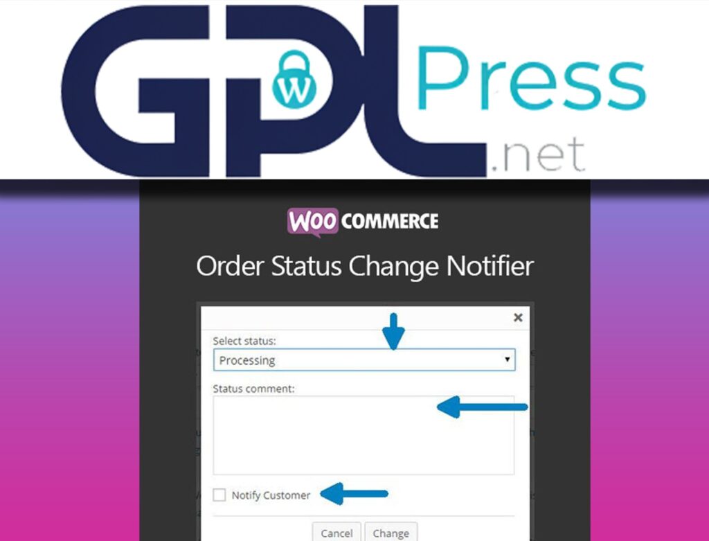 WooCommerce Order Status Change Notifier - Advanced Order Management