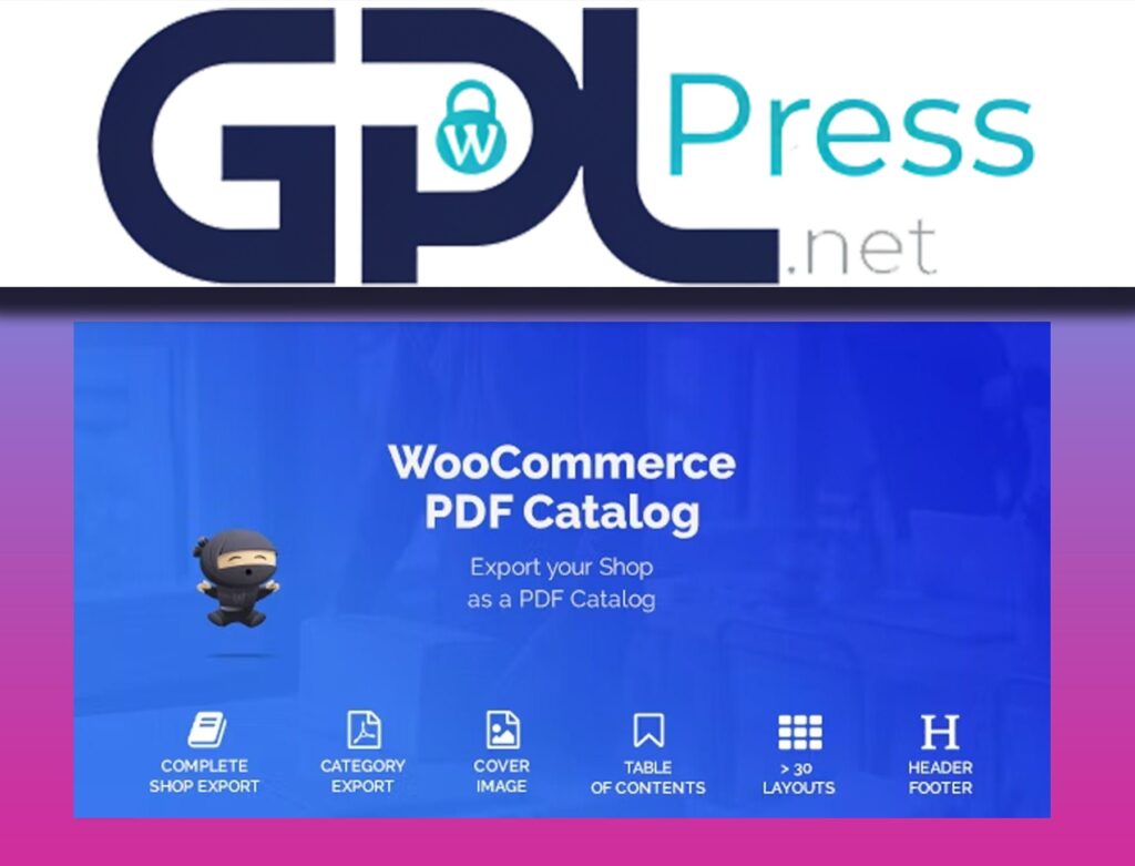 WooCommerce PDF Catalog - Professional Digital & Print Ready Menus