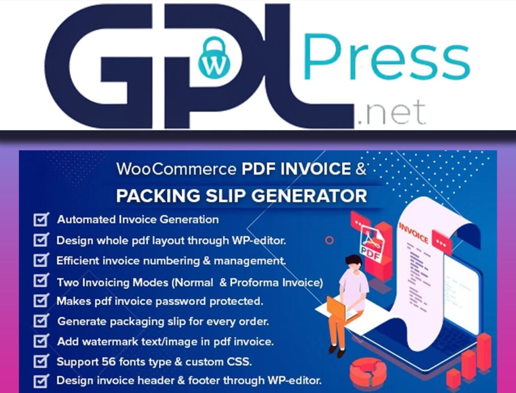 WooCommerce PDF Invoice and Packing Slip Generator - Pro Automation