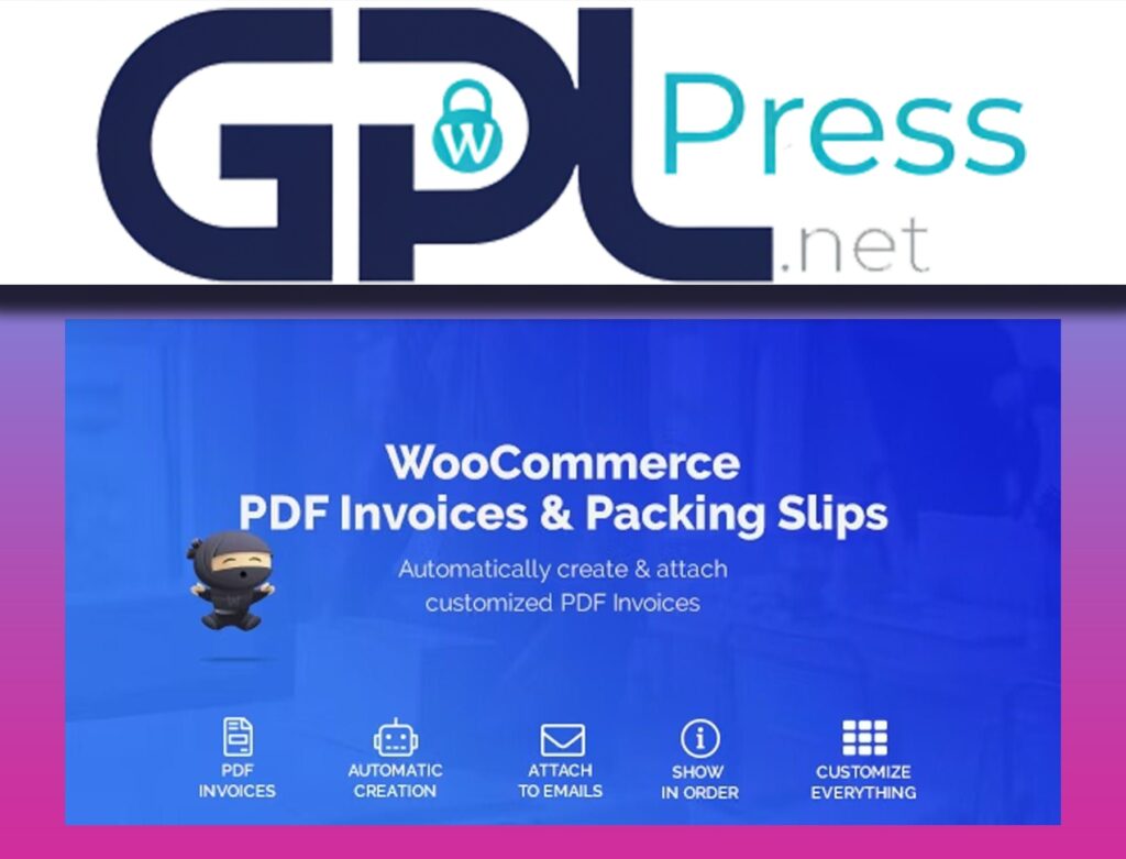 WooCommerce PDF Invoices & Packing Slips - Professional Automation