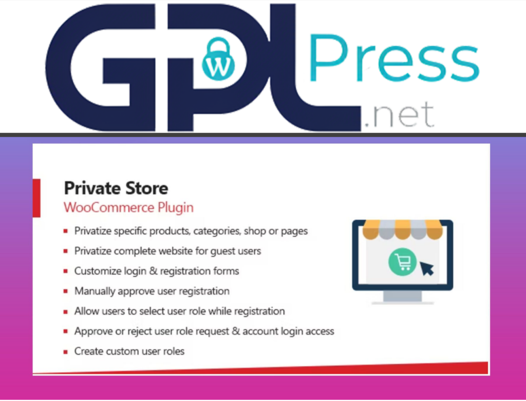 WooCommerce Private Store - Shop For Registered Users Plugin - Elite