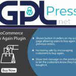 Woocommerce Buy Again - Fast & Optimized One-Click Repurchasing