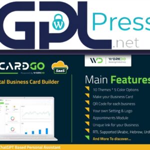 vCardGo SaaS – Digital Business Card Builder - Modern Networking