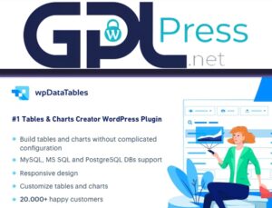 wpDataTables – Tables and Charts Manager for WordPress – Pro Edition