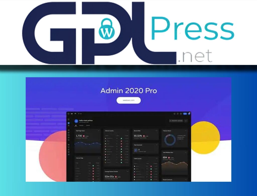 UiPress (formerly WP Admin 2020) – Modern WordPress Dashboard Theme