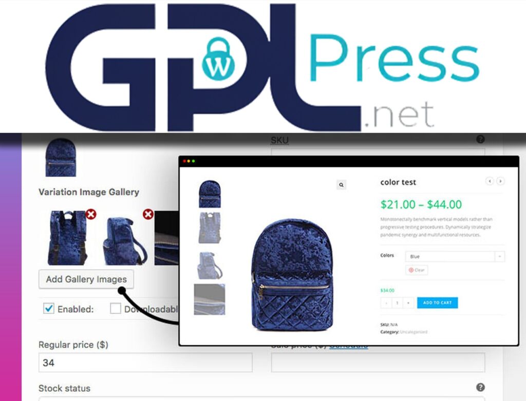 Additional Variation Images Gallery For WooCommerce - Pro Display