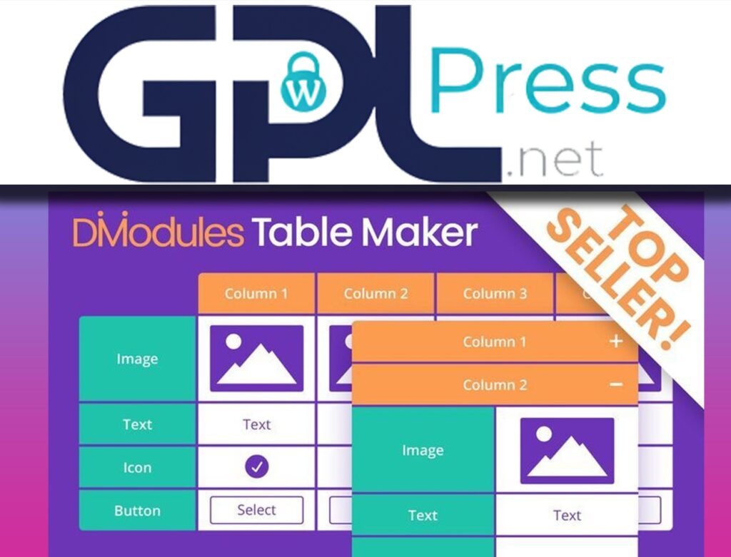 Divi Table Maker Modules - Responsive Tables for Divi Builder