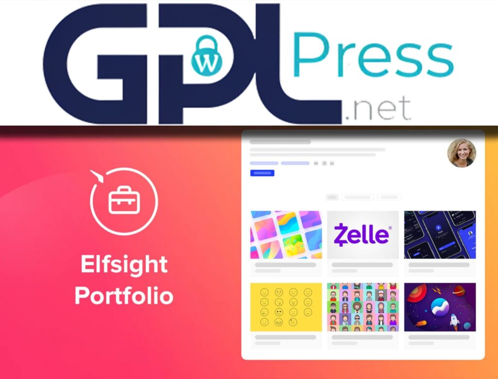 Elfsight Portfolio Plugin - Showcase Your Work Beautifully