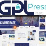 Gimmigrate Immigration and Visa Consulting Elementor Template Kit