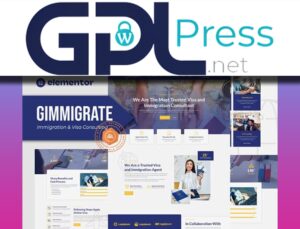 Gimmigrate Immigration and Visa Consulting Elementor Template Kit