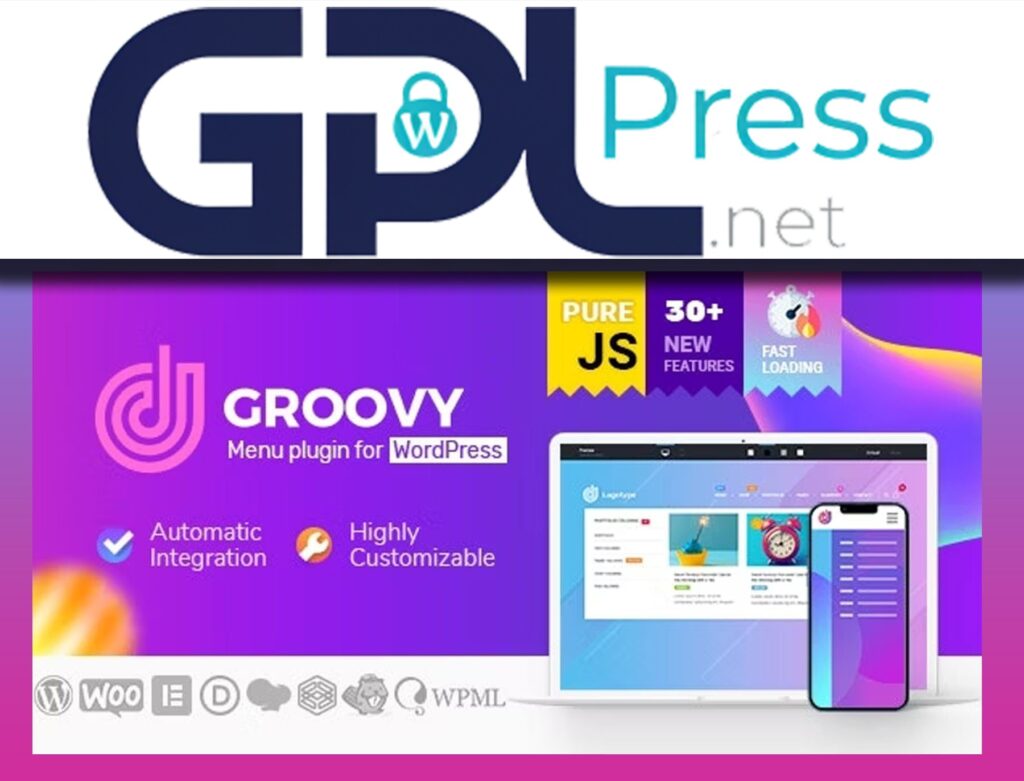 Groovy Mega Menu – Responsive Mega Menu - Premium Navigation