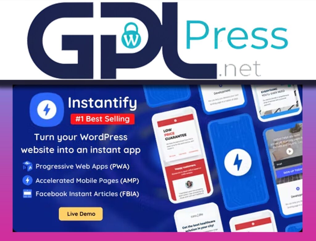 Instantify – PWA & Google AMP & Facebook IA for WordPress - Pro Mobile