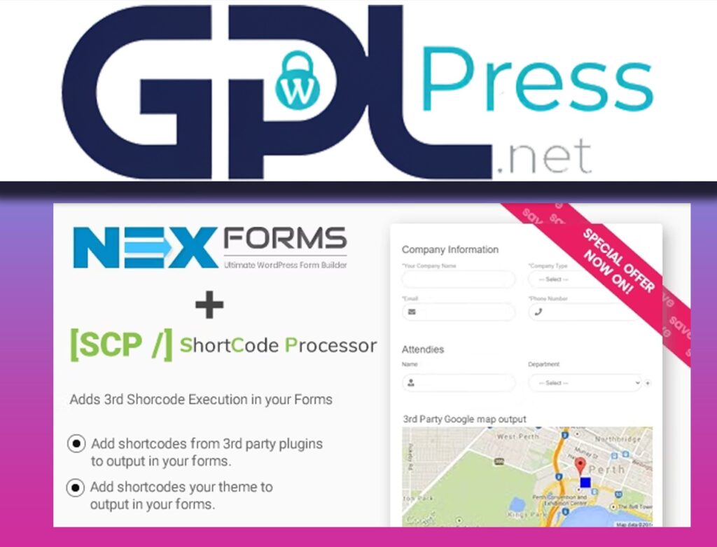 NEX-Forms Shortcode Processor - Dynamic Form Functionality