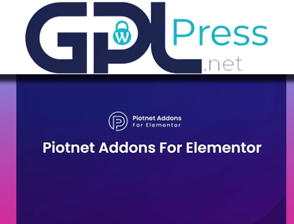 Piotnet Addons For Elementor Pro - Advanced Design & Form Powerhouse