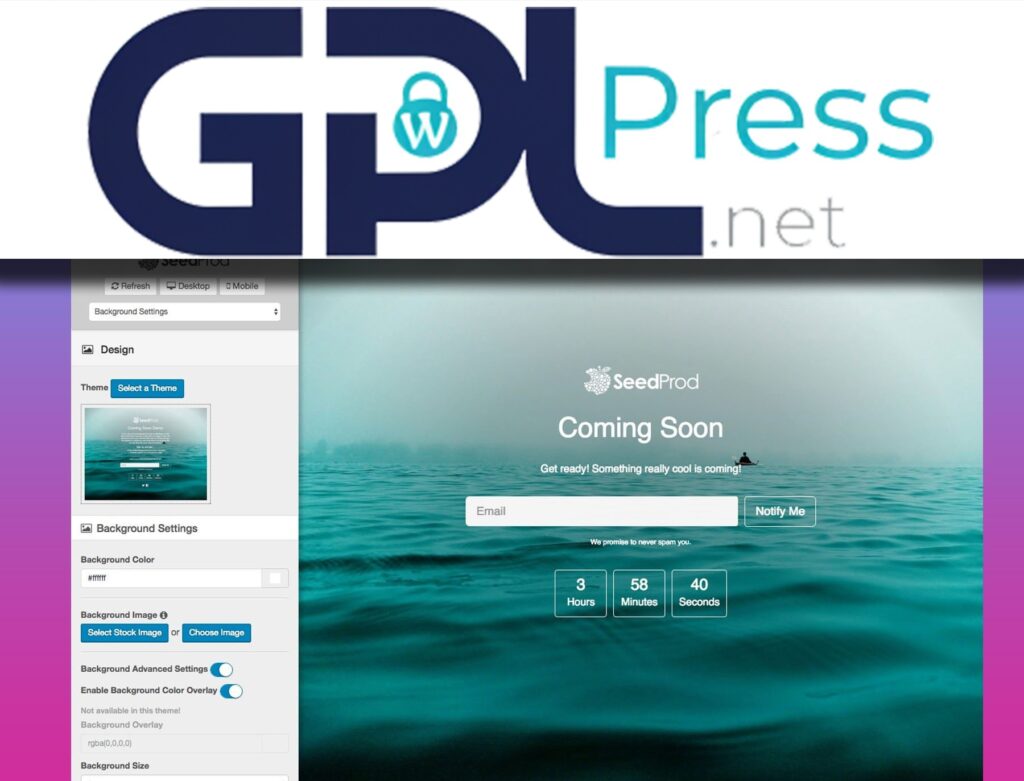 SeedProd Coming Soon Pro - Professional Landing Page Builder