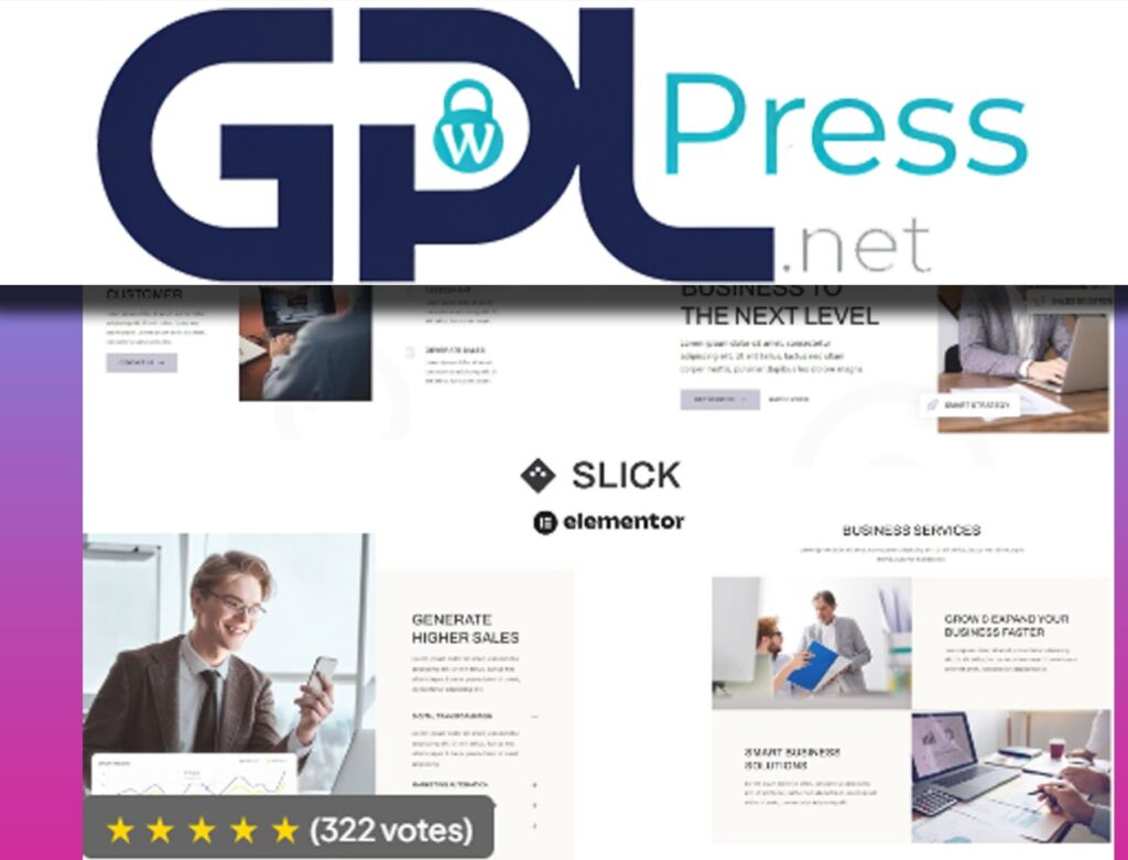 Slick – Multipurpose Business and Marketing Agency Elementor Template