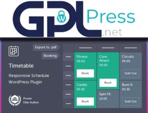 Timetable Responsive Schedule For WordPress – Smart Event Manager