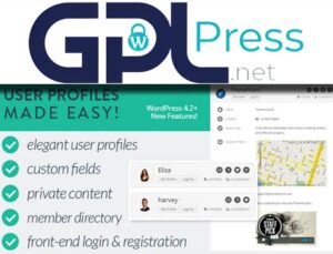 User Profiles Made Easy – Front-end Membership & Profile Manager