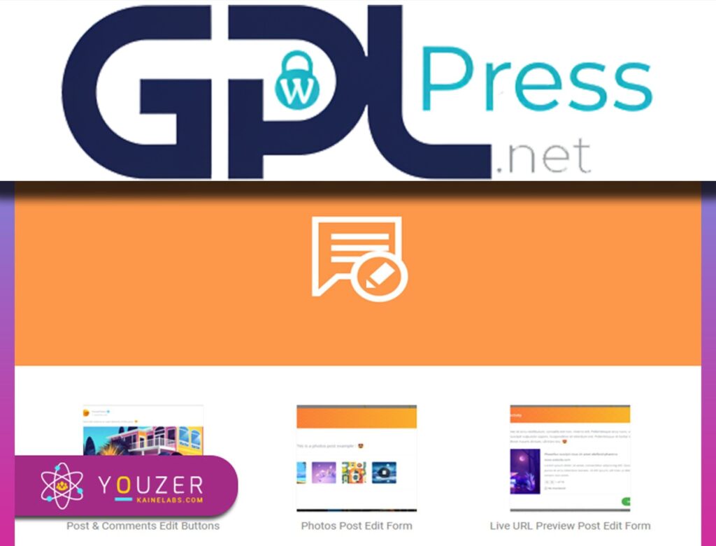 Youzify Buddypress Edit Activity - Frontend Editing Solution